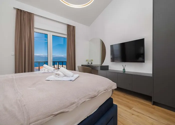 Villa Sunset I With Private Pool And Beautiful Sea View