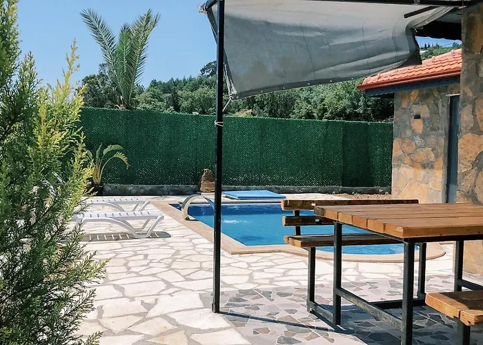 Mountain View House With Pool Near Olympos Adrasan