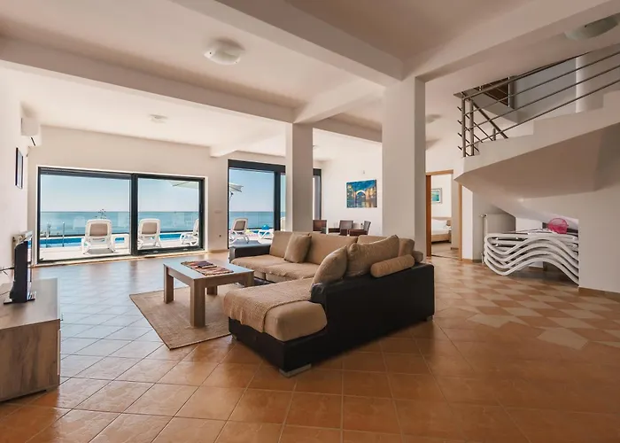 Seafront Villa With Private Pool In Dobra Voda, Montenegro