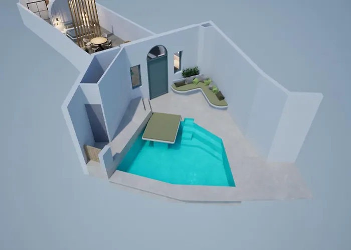Thea Cave Villa - Heated Infinity Pool