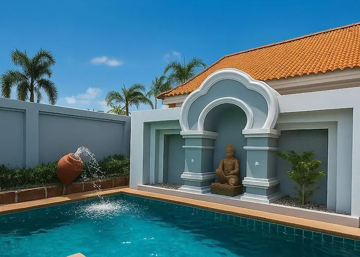 View Talay 2-Br Luxury Villa Private Pool-5 Min To Beach