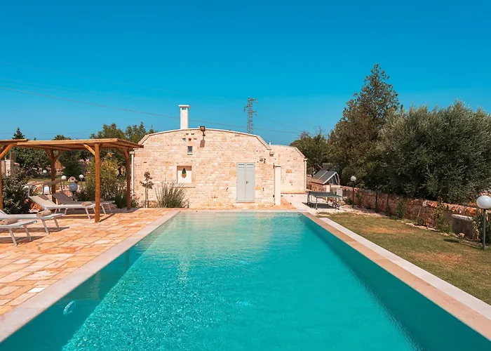 Helloapulia Locorotondo - Trullo Dei Quattro Venti, Infinity Pool, 5 Min Drive From Old Town