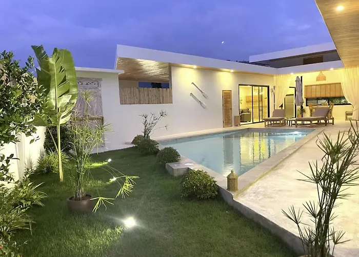 Villa Yolo - Piscine Privee - 5 Minutes De Marche A Pied - Lamai