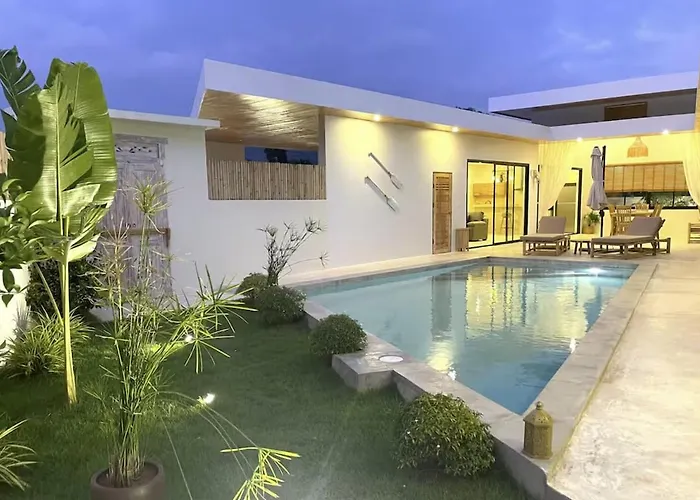 Villa Yolo - Piscine Privée - 5 minutes de marche à pied - Lamai