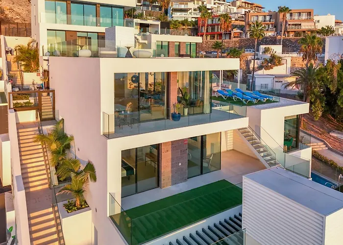 Villa A With Priv, Heated Pool, Ocean View The View Tenerife