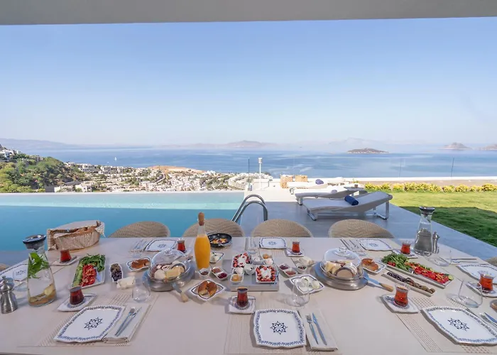 Villara Ultra Luxury Private Villa In Bodrum Daily Housekeeping Private Cook Chauffeur Service