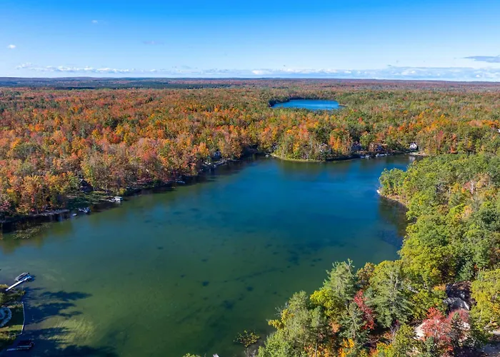 Deck & Fire Pit: Near Atv Trails In Gaylord