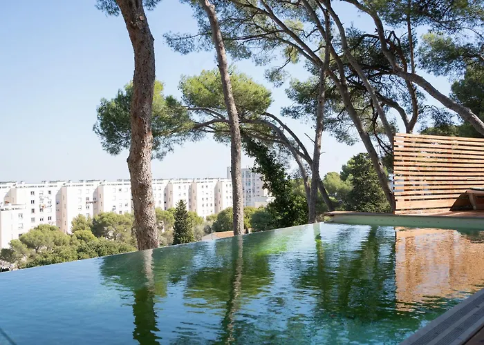Villa vu mer et étang de thau