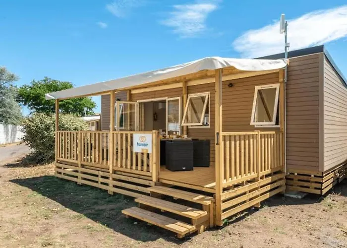 Eurocamp Mobile Homes At Fkk Naturist Campsite Ulika