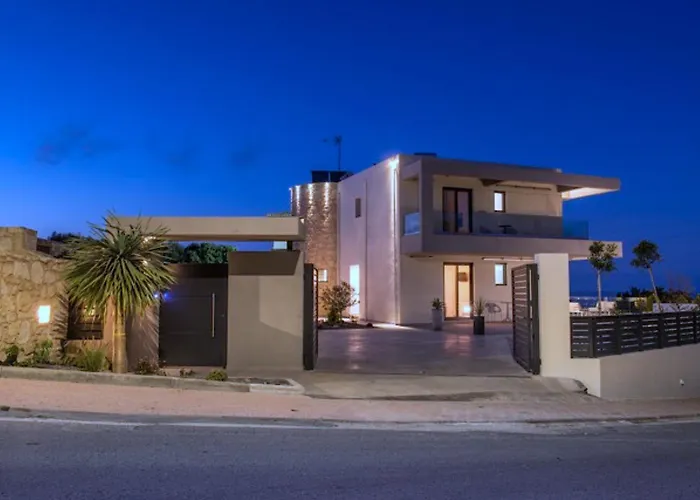 Orama Luxury Villa 4 Bedrooms With Private Pool