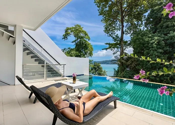 Private 3-Storey Pool Villa Atika 10, For 7, Views Of Patong Bay