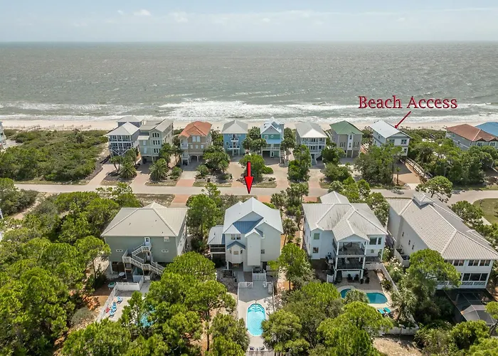 Pet Friendly- St George Island Sleeps 13- Pool