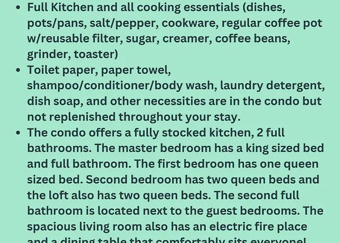 Mountain Villas Condo Retreat For 12