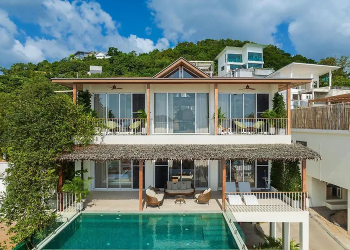 Villa Vista, 5Br Beach Front Seaview Haven, Steps To Sand