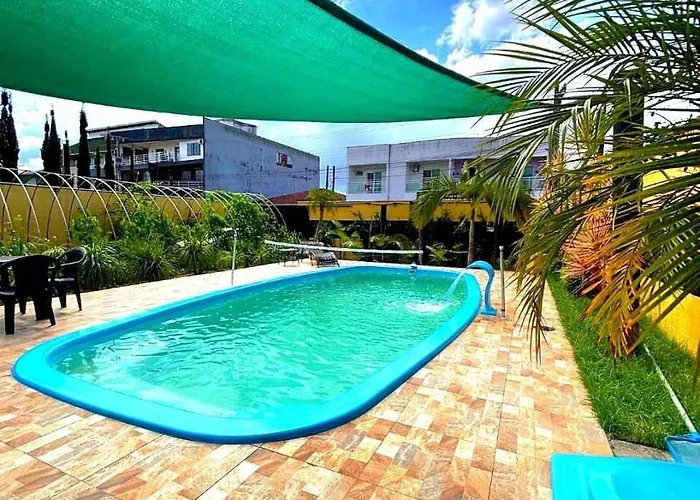 Refúgio Família Rossett em Itapoá - Casa fantástica c piscina p 18 pessoas