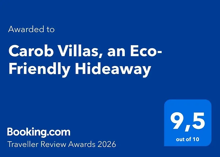 Carob Villas, An Eco-Friendly Hideaway