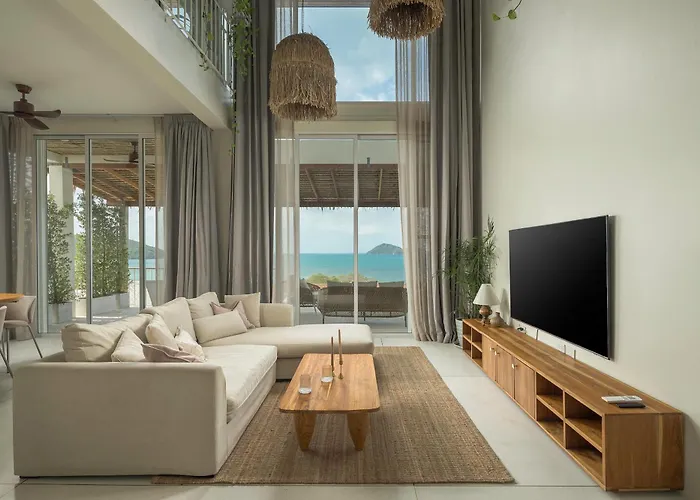 Villa Vista, 5Br Beach Front Seaview Haven, Steps To Sand