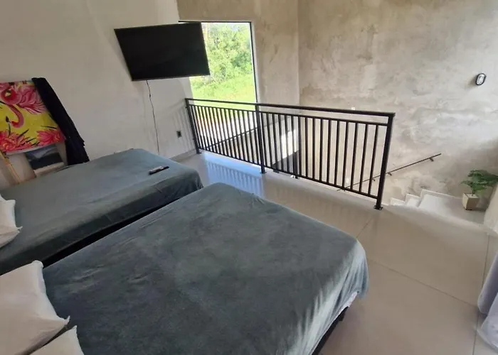 Casa Moderna com Wi-Fi e ar-condicionado