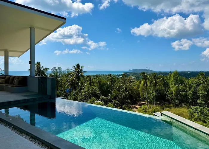 Brand New Villa 2Bdr Private Panoramic Sea Mountain View