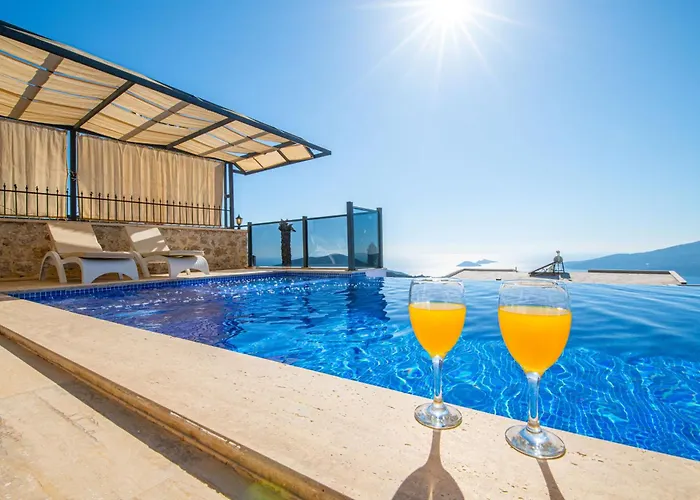 Luxury 4-Bedroom Sea View Villa With Private Pool In Kalkan