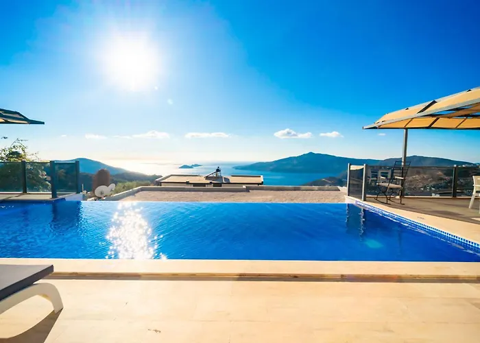 Luxury 4-Bedroom Sea View Villa With Private Pool In Kalkan