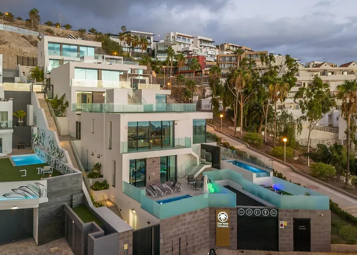 Villa A With Priv, Heated Pool, Ocean View The View Tenerife
