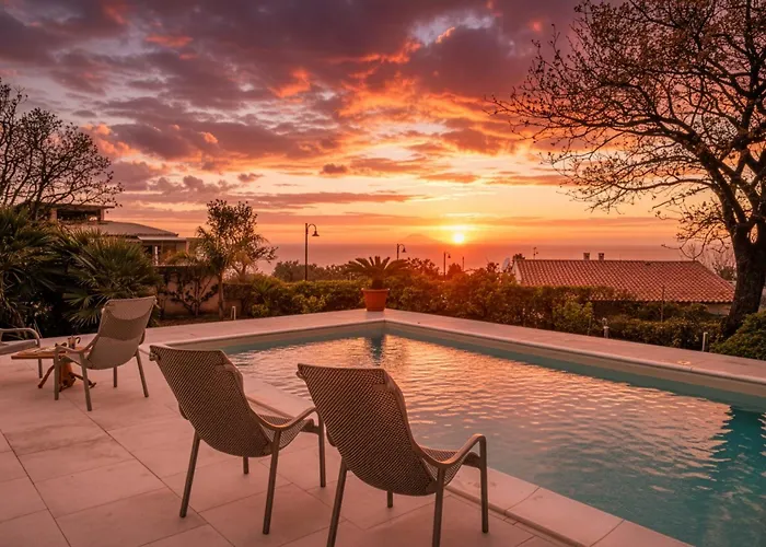 Enotria Villas - Tramonto Sullo Stromboli