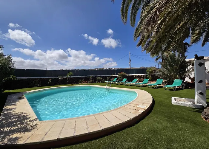 Villa Majorera Para 13 Huespedes Y Piscina Privada