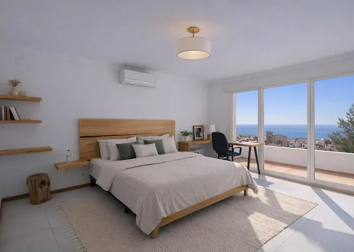 Villa en el centro con vistas al mar