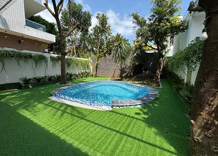 Tiny'S Villa 3 - Near My Khe Beach, An Thuong Tourist Town, Pool With Jacuzzi