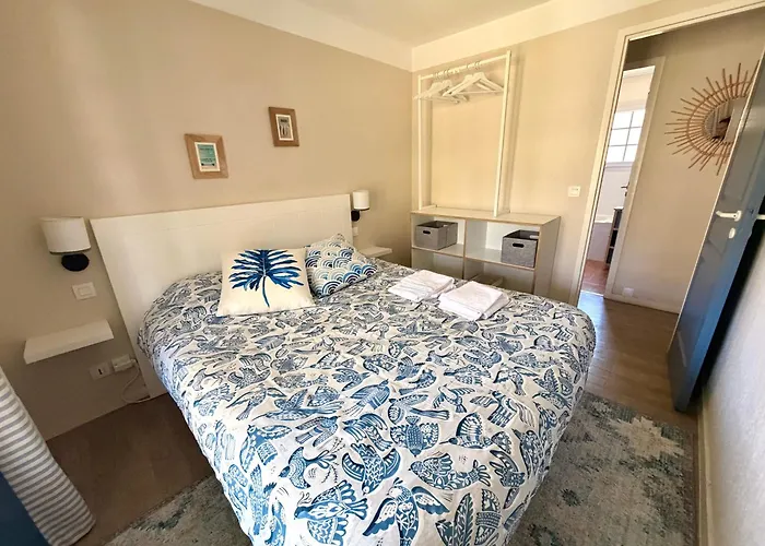 Maison villa Lilou, Pierre et vacances, avec piscine, vue sur le golf, plage à 10 min à pied