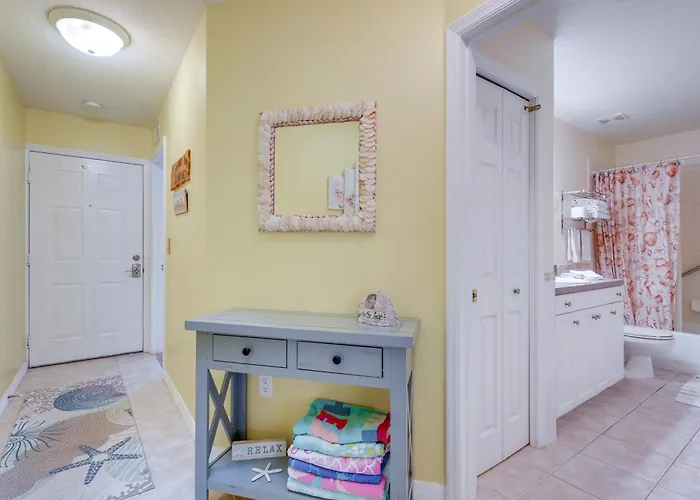 Large Balcony & Water Views: Indian Shores Condo!