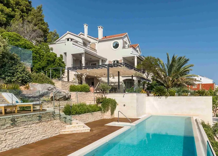 Luxury Villa Hvar Carpe Diem Newly Renovated With Private Pool By The Sea