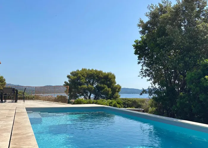 Villa Perlazur - Piscine et Vue Mer