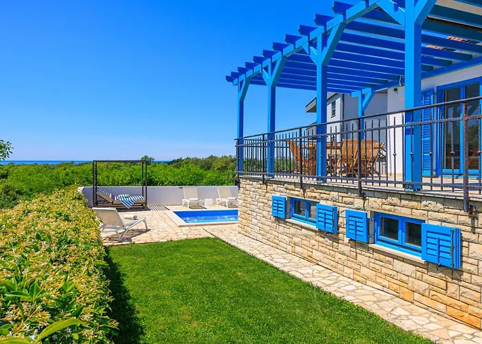 Villa Umag Istria Seaview Private Pool And Garage By Rentistra