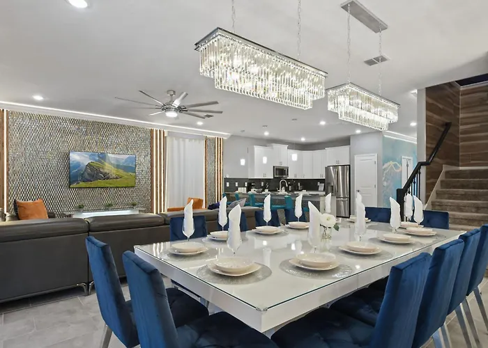 5 Star Exceptional Luxury Villa At Storey Lake Mins To Disney