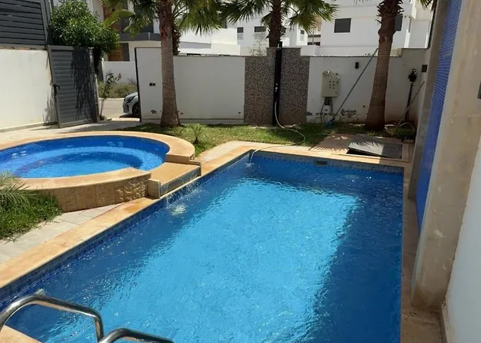 Villa Piscine Jacuzzi Saïdia 3 chambres