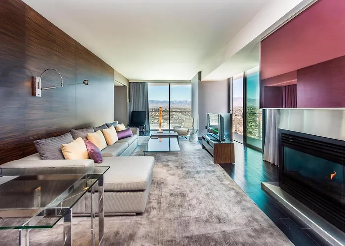 Waterpark hotel: Palms Place One Bedroom Suite 1220 Sqft