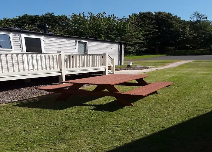 Caravan On Fantastic Site