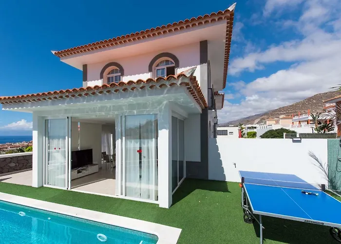 Luxury White Villa With Sea View, Heated Pool