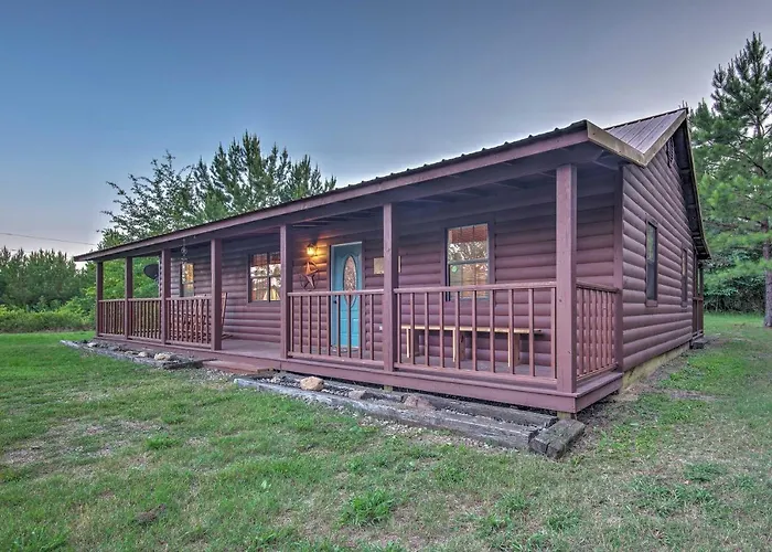Broken Bow Starlight Cabin With Private Hot Tub!